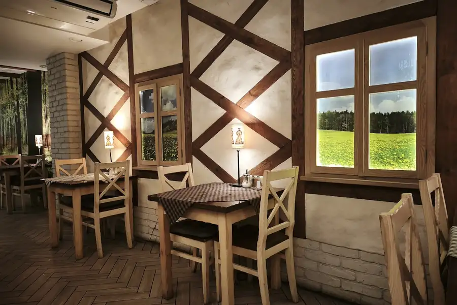 Sala z oknami
